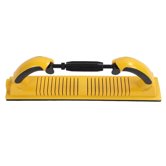 Sorven Hand Sanding File Block Hand Sander Block, Flexible Curvature Adjustment Hand Sanding Block Durable for Home Cleaning