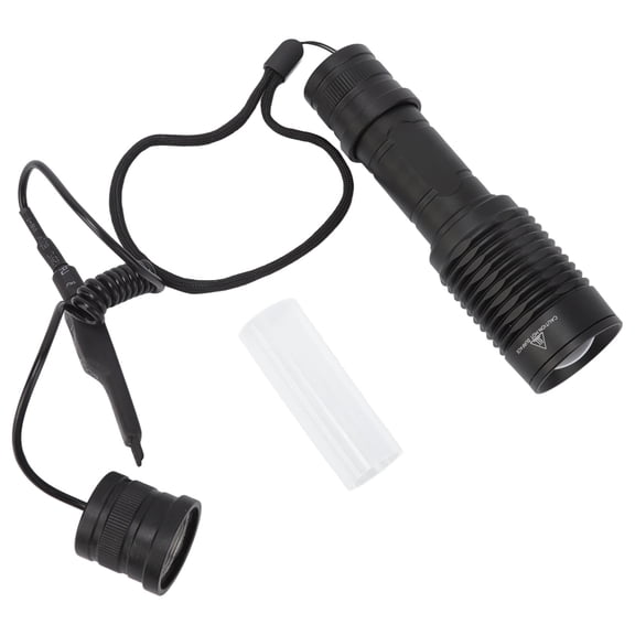 Sorven Handheld Flashlight IR Flashlight, Night Vision Infrared Illuminated Flashlight for Goggle