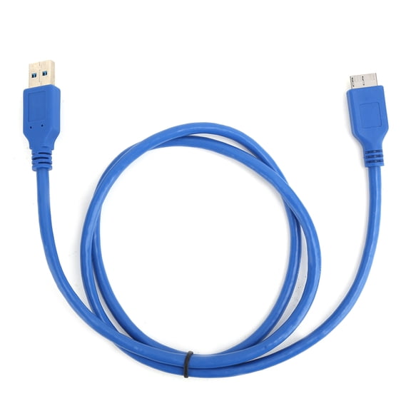 Sorven Hard Drive Adapter Cable Hard Drive Transmission Cable, USB-A To Micro-B Cable USB3.0 Transmission Cord for Computer for Laptop 1 Meter
