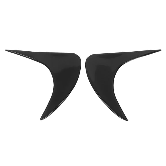 Sorven Headlight Eyebrow Sticker Headlamp Eyebrow Strip, Impact Resistance Headlight Eyebrows Decorative 2pcs Easy Installation Protective Perfect Fit for Cars