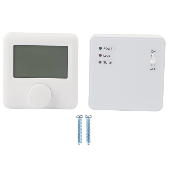 Sorven Heating Programmable Thermostat Digital Temperature Controller, High Performance CPU Digital Thermostat with Children Lock for Wall-hung Boiler for Industrial Supplies