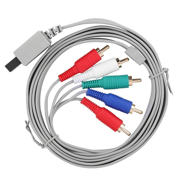 Sorven High Definition HD Component Audio Video AV Cable For U NewComponent Interface Adapter, Color Coded Connectors Change Audios Cable for U Gaming System