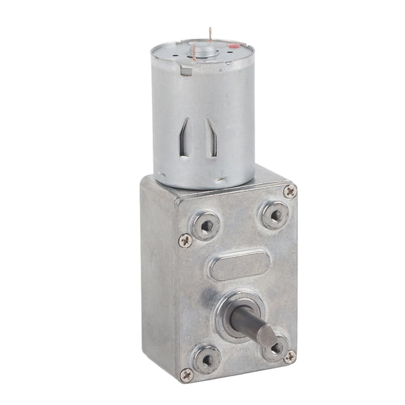 Sorven High Motor High Reversible Worm Geared Motor DC 12V Reduction Motor CW CCW for Door Opener