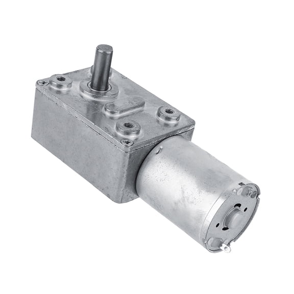 Sorven High Motor High Reversible Worm Geared Motor DC 12V Reduction Motor CW CCW for Door Opener