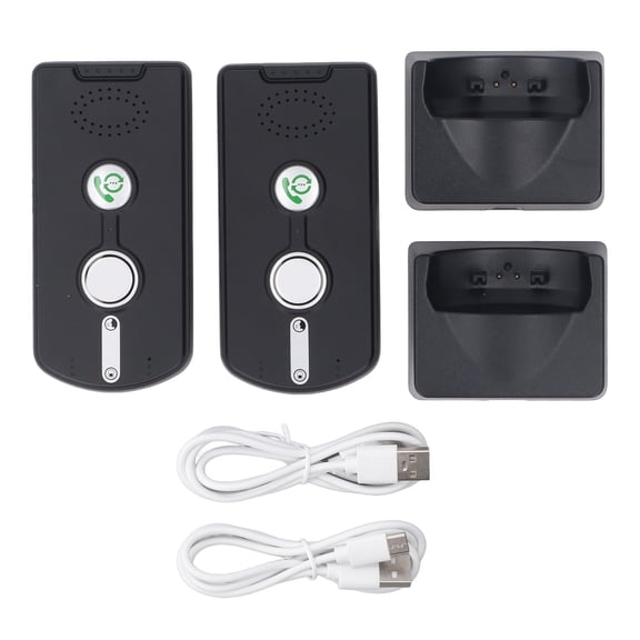 Sorven Home Intercom System 2 Way Voice Intercom Hands Wireless System for Home Elderly 1000m Range