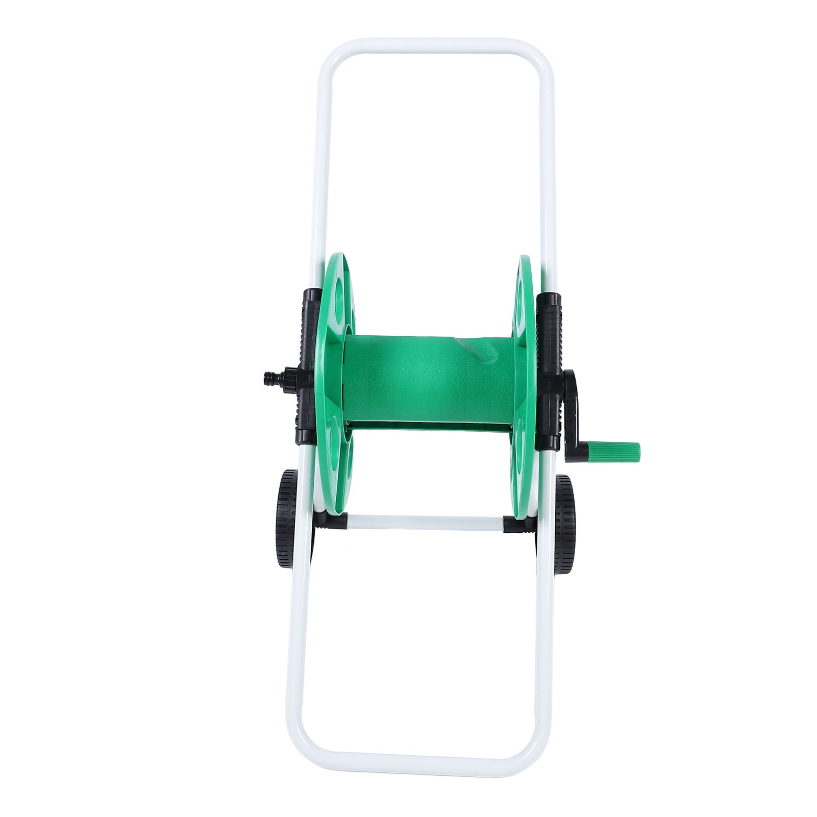Sorven Hose Storage Stand with Wheels Water Hose Reel Cart, Water Hose Storage Cart Wheels for Garden