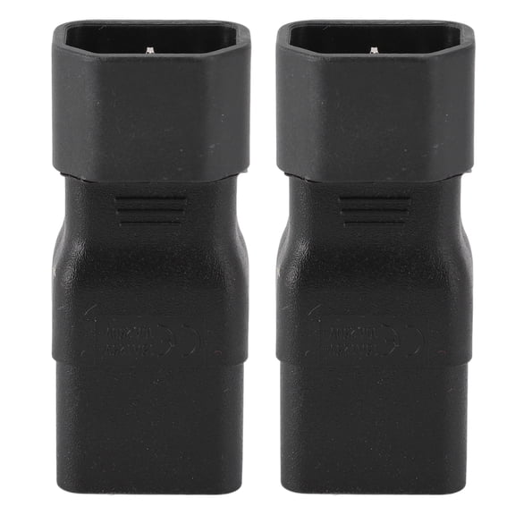 Sorven IEC Connector C14 To C19 Adapter, Flame Retardant Heat Resistant Waterproof Integrated Molding Reinforcement IEC Connector Effortless Power Conversion for Speakers