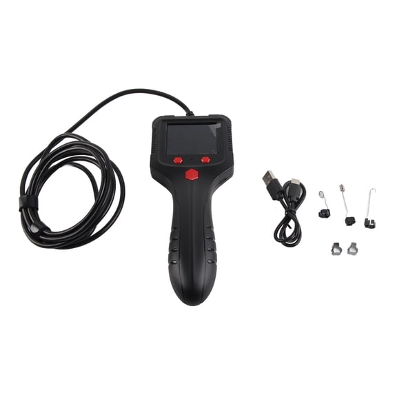 Sorven Industrial Endoscope Industrial Endoscope 2.4in HD Screen Handheld ABS Housing Borescope Inspection Camera for Factory