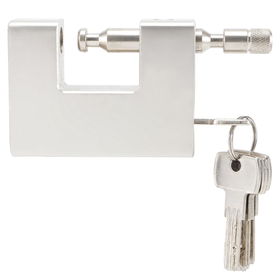 Sorven Iron Heavy Duty Lock, Thickened Shackle Theft Iron High Security Padlock for Pods for Trailers