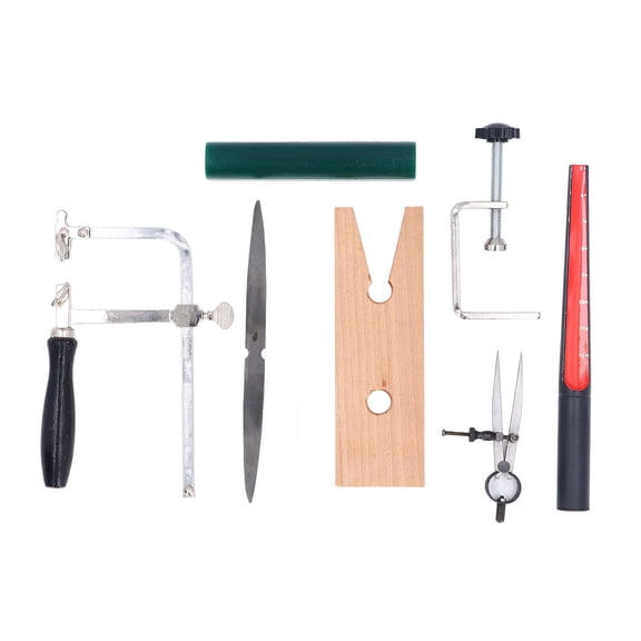 Sorven Jewelry Wax Kit Jewelry Wax Ring Kit, Jewelry Wax Ring Making Casting Tool Multifunctional for Home