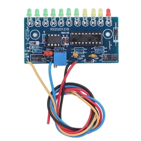 Sorven LED Audio Indicator Module LED Audio Level Board, 10 Segment LED Audio Level Indicator Module for Preamplifier