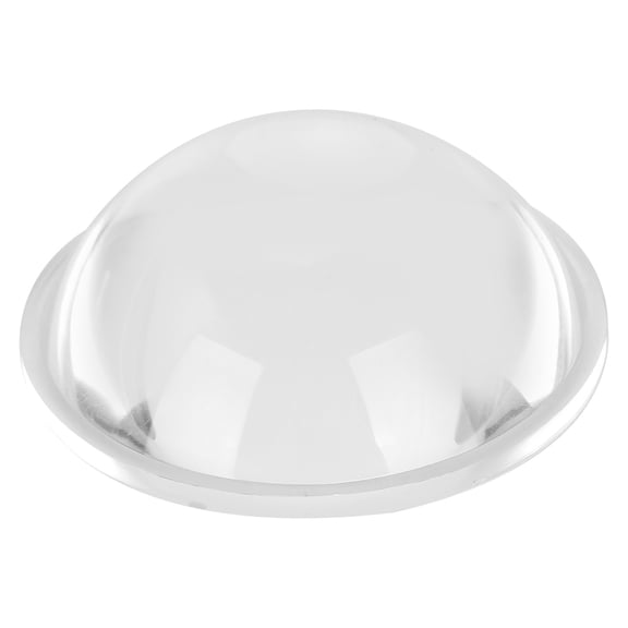 Sorven LED Convex Glass Lens LED Optics Lens, Converging on Light Rays Convex Glass Lens for Outdoors for Sunset Lamps for Magnifying Glasses for Telescopes