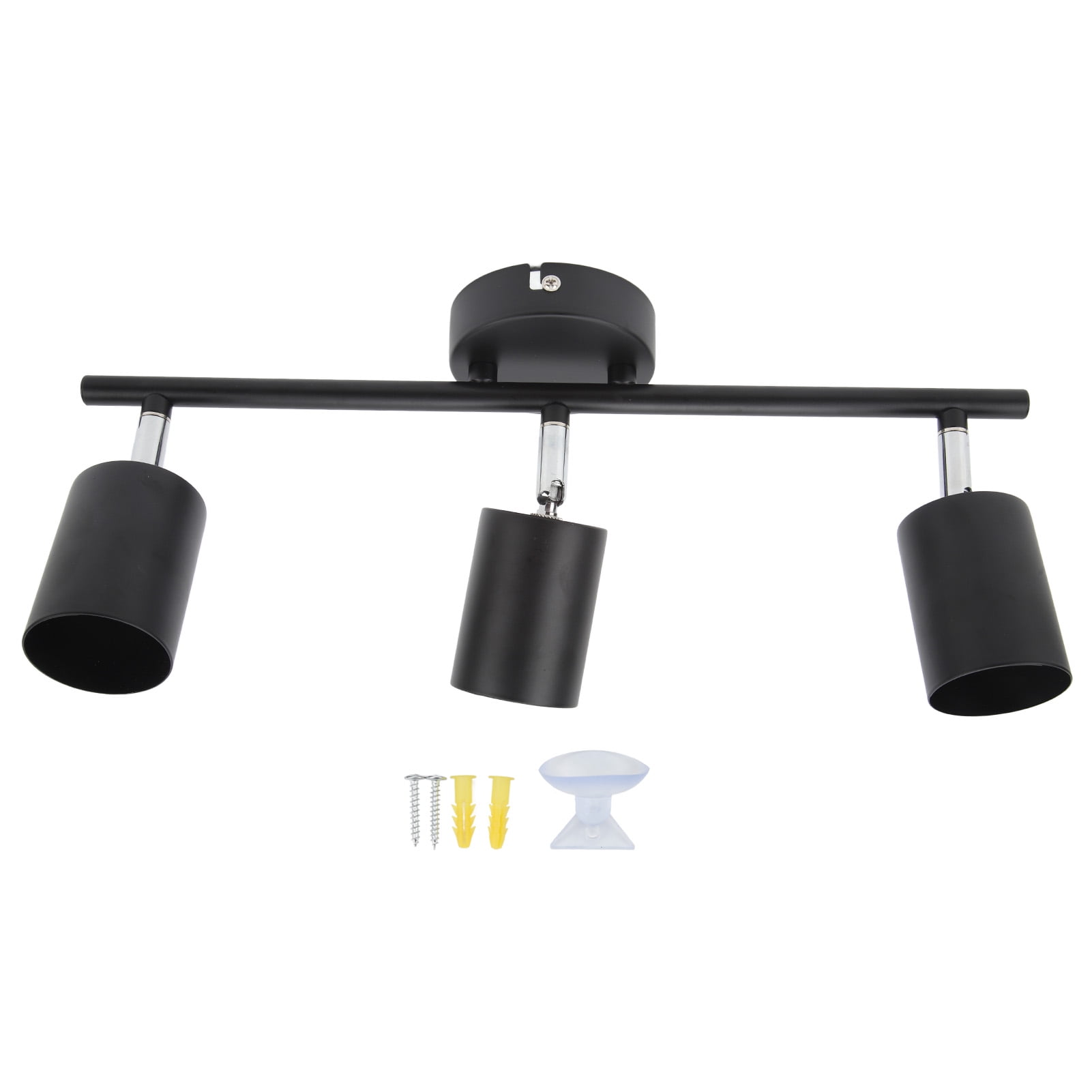 Sorven LED Light Track Kit Track Lighting Kit, 85-265V 15.9in Arm LED Track Light Kit for Bathroom