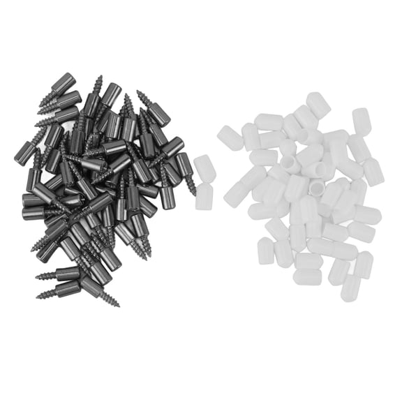 Sorven Laminate Support Screws Sheet Metal Screws, Cold Rolled Steel Self Tapping Screws for Cabinets