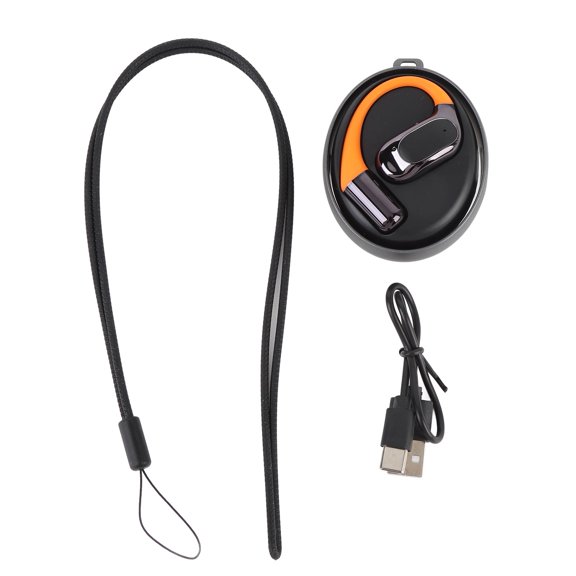Sorven Language Translator Device with Charging CaseAI Translation Earbuds, PC ABS Noise Canceling Language Translator Earbuds for Travel Black