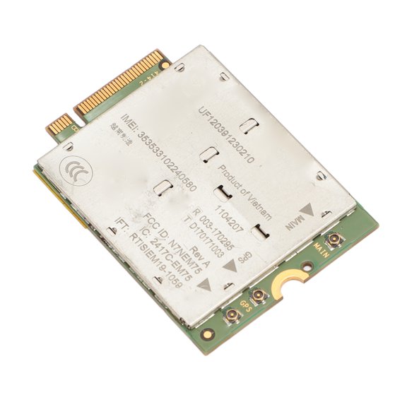 Sorven Laptop 4G Module4G Module, Wireless EM7565 1104207 PCI Express M.2 4G LTE Network Card for Laptop for NGFF M.2 Interface