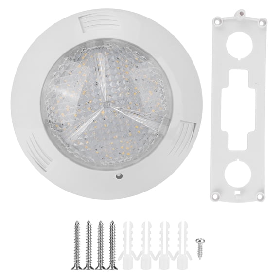 Sorven Light Fixture Landscape 160LED Swimming Pool Light IP68 Waterproof Landscape Underwater Lamp 18W AC12V Warm Light