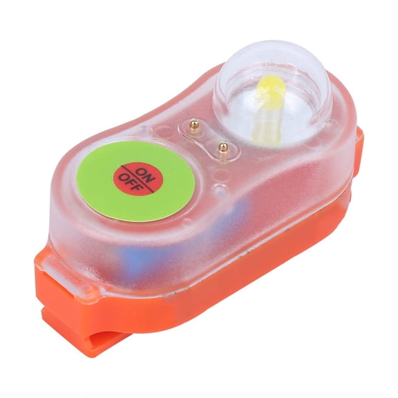 Sorven Lithium Life Vest LightLife Jacket Lamp, LED Life Jacket Light for Outdoors Orange
