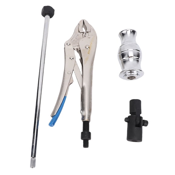 Sorven Locking Set Locking Pliers Slide Hammer Puller, Locking Pliers Auto Repair Set High Strength Quick Release Swivel Connector Multipurpose for Nail Bolt Pin Removal