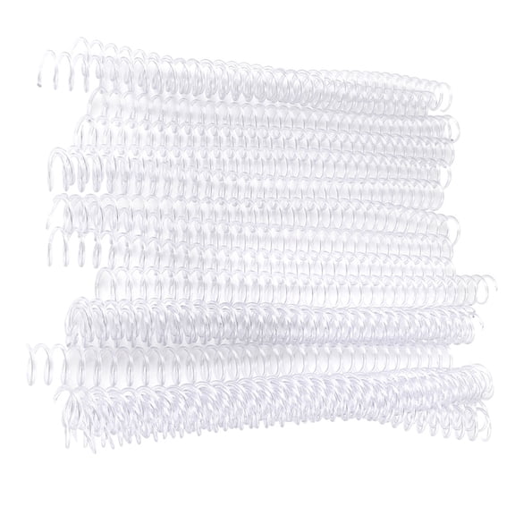 Sorven LoosE leaf Plastic Binding Ring Spiral Rings for A4 Paper 20pcs 30 Hole Loose leaf