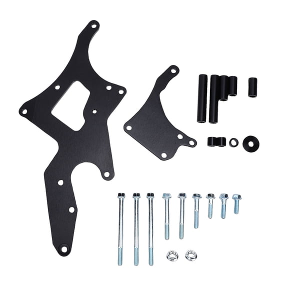 Sorven Ls Truck Alternator Bracket Bracket LS Engine Serpentine Bracket Alternator Power Steering Pump Swap Conversion Kit Replacement for Chevy LS1 LS2 LS3 LS6 LS7 Truck SUV Engines