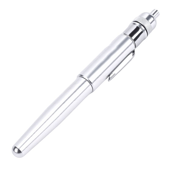 Sorven Lube System Oiler Oiler Precision Oiler Portable Aluminum Lubricating Oil Pen with Pocket Clip Pinpoint Oil Applicator for Machine Maintenance Car Accessories