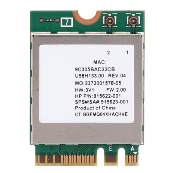Sorven M.2 Network CardNetwork Card, 2.4G/5G Dual Band WIFI Network Card for Notebooks