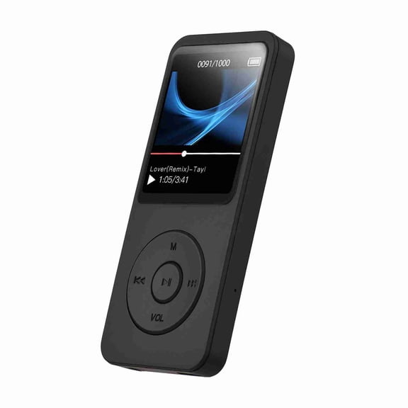 Sorven MP3 Player MP4 Player MP4 Player Wireless MP3 Player 1.77 Inch TFT LCD Screen Built in Speaker USB Rechargeable BT 5.0 Music Player with Video Playback for Win XP