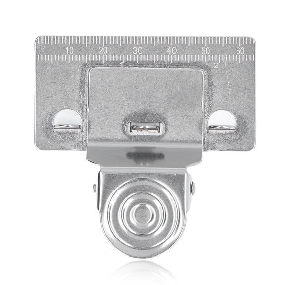 Sorven Measuring Tape Clip Tool Measuring Tape Clip Tool, Stainless Steel Tape Corners Clamp with Scale Lines for Industrial Projects