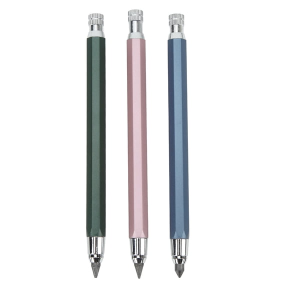 Sorven Mechanical Carpenter Pencil 3Pcs Mechanical Carpenter Pencil Scribing Tool Set for Woodworking