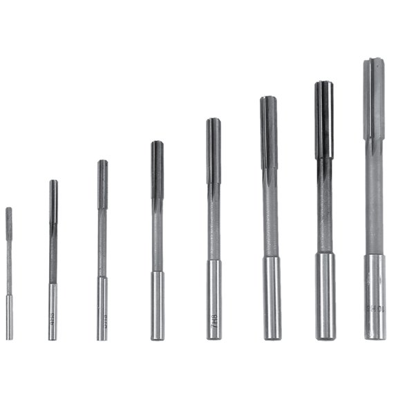 Sorven Milling Cutter 3mm,Machine Reamers,8pcs HSS Chucking Reamers Milling Cutter Tool Set For 4/5/6/7/8/9/10mm Straight Shank, Reaming To Mold Process,Handicraft Process And Bore