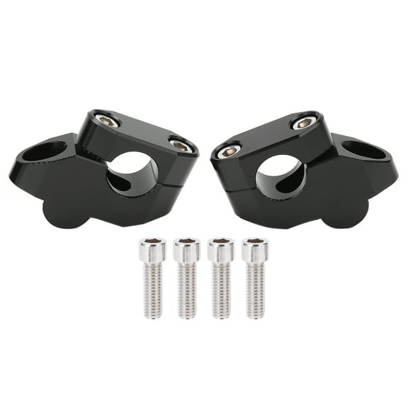 Sorven Motorcycle Accessory Motorcycle Handlebar Heightening, CNC Aluminum Alloy 7/8in Handlebar Risers with Anodized Treatment, Reduce Riding Fatigue for Universal Fitment