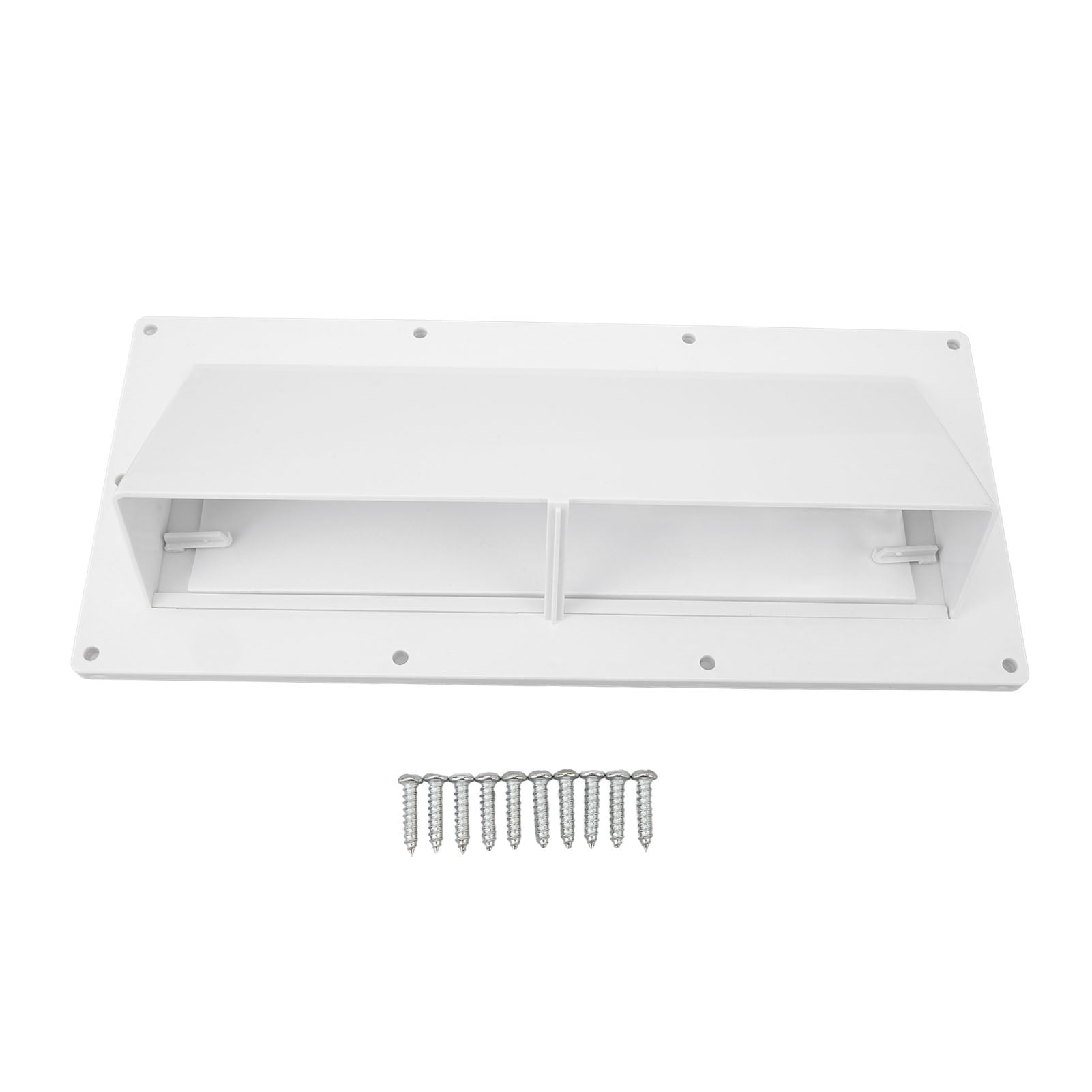 Sorven Motorhome Range Hood Vent RV Exhaust Vent Cover, Weather Proof White Rv Range Hood Sidewall Vent for