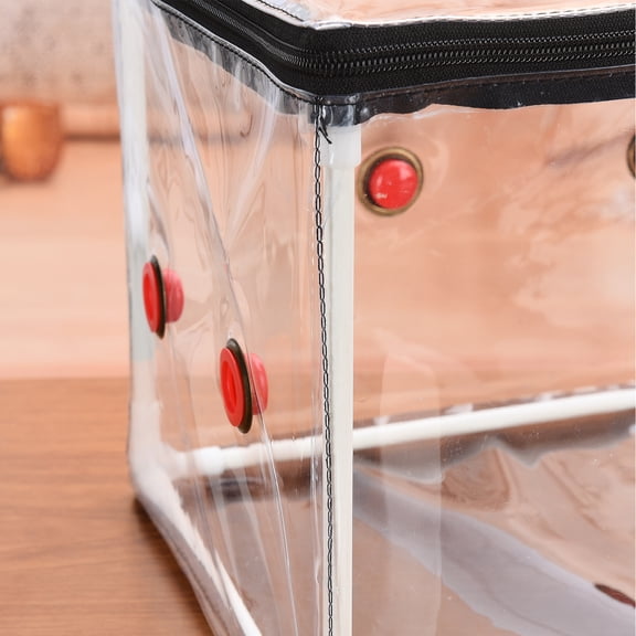 Sorven Mushroom Grow Box Box Mushroom Grow Tent Kit Foldable Small Greenhouse Transparent Mushroom Growing Bag for Indoor
