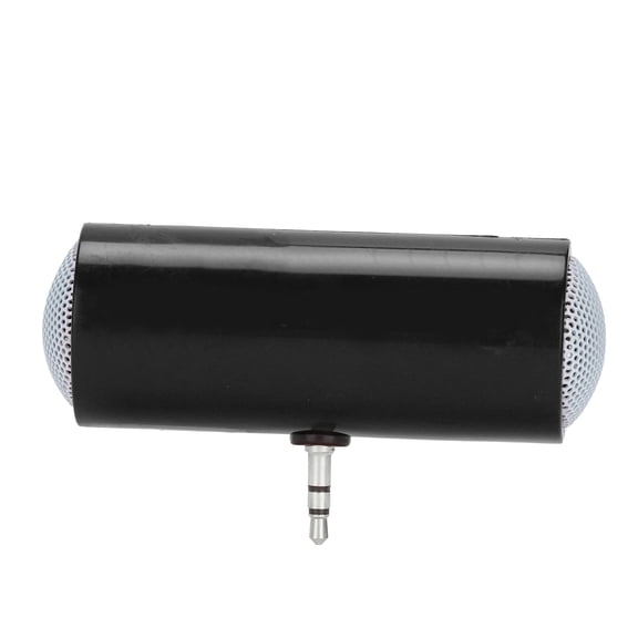 Sorven Music Player 3.5mm Mini Speaker, Portable Wireless Plug in Speaker, Compact ABS Material, Clear Sound, Easy Carry, Compatible with Smartphones, Tablets, Laptops, PCs, MP3, MP4, Simple Plug