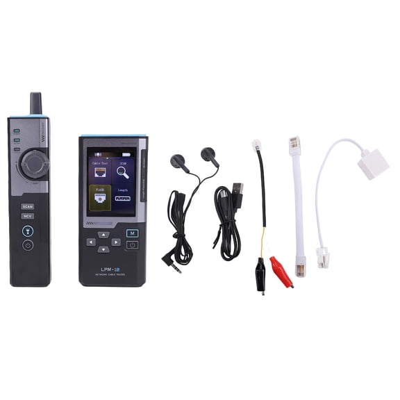 Sorven Network Line Finder Network Cable Tester Multi Functional Anti Interference Wire Tracer Ethernet Cable Tester for Troubleshooting Maintenance