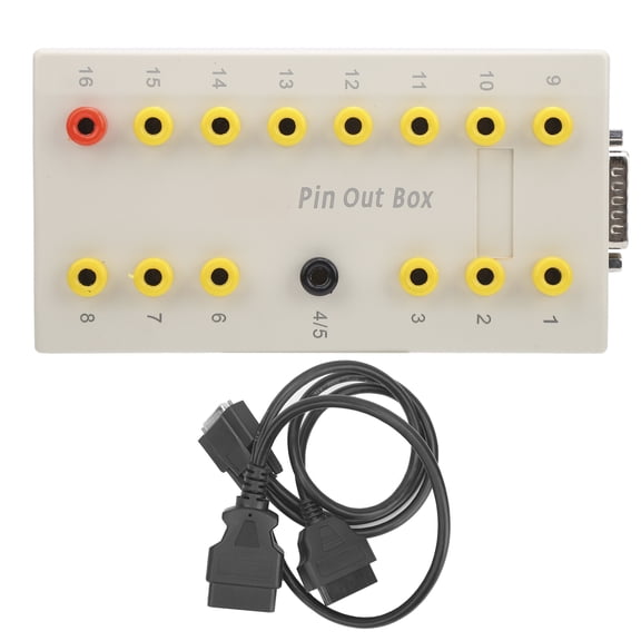 Sorven OBD2 Pin Connector OBD2 Diagnostic Cable, OBD2 Cable Simple Operation for Professional Use for Car
