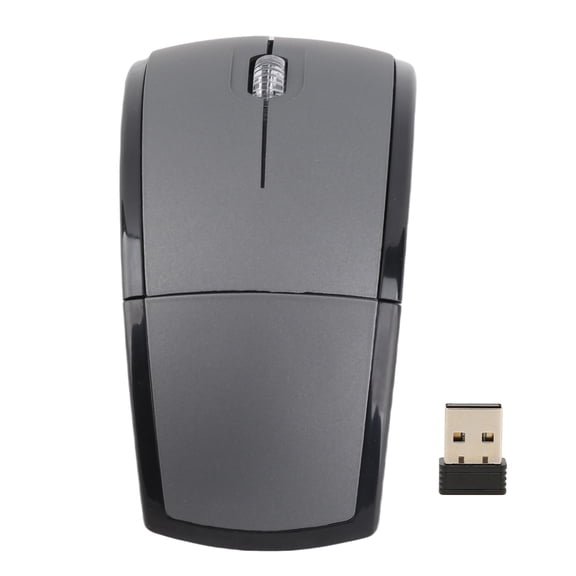 Sorven Office Mouse Folding Mouse Portable 2.4G Compact Matte Gaming Office Mouse for Windows10 Win11