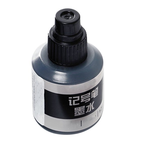 Sorven Oil Marker Ink 12ml Marker Ink Fade Resistance Quick Refilling Marker Ink with Drop Dispensing for Offices Warehouses