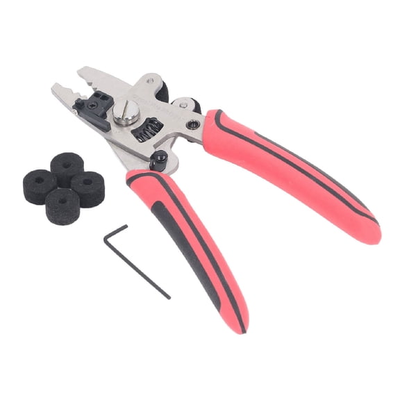 Sorven Optic Stripper Fiber Optic Stripper, Stripping Pliers Multifunctiona Anti Slip PVC Handle for Repair