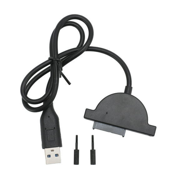 Sorven Optical Drive Adapter CableOptical Drive Adapter Cable, 13 Pin Hot Swapping USB 2.0 To Cable for Laptop CD DVD ROM for