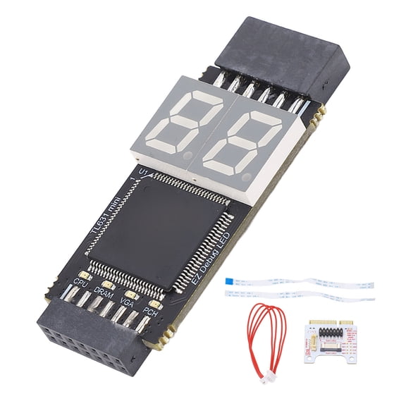 Sorven PCIE Diagnostic Card Kit Motherboard Diagnostic Card, Laptop Analyzer Adapter Card Compatibility for PC Computer Mainboard