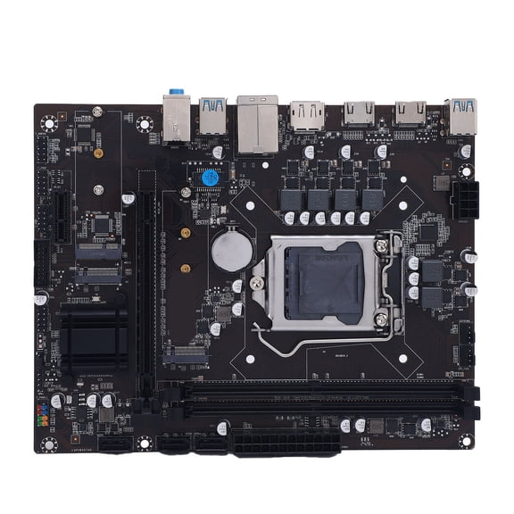 Sorven PCIe 4 Gaming MotherboardATX Mainboard, H511 Gaming Motherboard 2 Channel DDR4 for Working