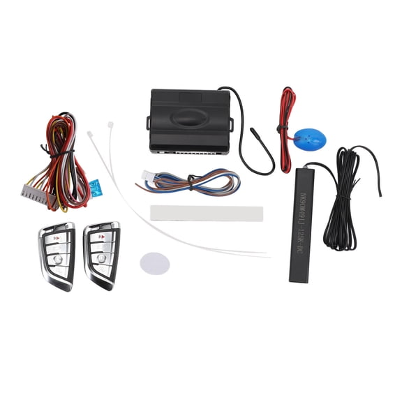 Sorven Passive Keyless Entry System PKE Keyless Entry System, Responsive Remote Starter System for 12V Fuel Vehicle