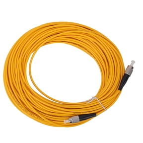 Sorven Patch Cord Fc/upc 20m FC/UPC to FC/UPC Single Mode Optical Fiber Patch Cable Cord Yellow