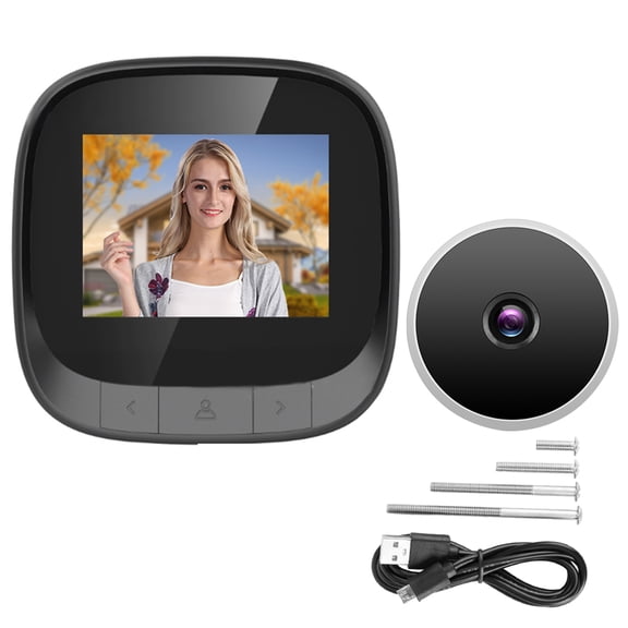 Sorven Peephole Electronic Door Viewer, Minimalist Design Door Eye for Home for Office