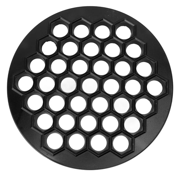 Sorven Pelmeni Maker Aluminum Alloy Pelmeni Maker Mold, sturdy Form for Years, 37ps at a Time, Easy to Use Ravioli Tray, for Both Amateur and Professional Chefs, Can be as a Hot Trivet Your