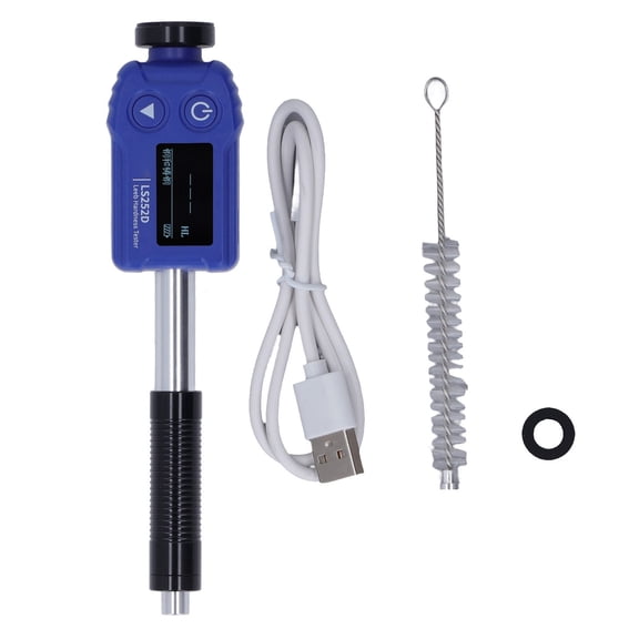 Sorven Pen Type Hardness Tester Hardness Testing Equipment, USB Charging Port Accurate Autocompensation Pen Type Hardness Tester for Cast Iron for Alloy