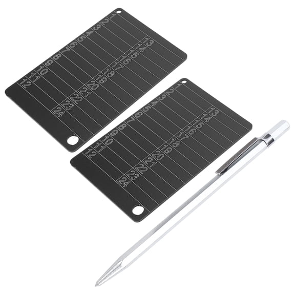 Sorven Phrase Metal Backup Cryptocurrency Crypto Seed Phrase Storage, Fireproof Aluminum Alloy Backup Plates With Pen for Bitcoin