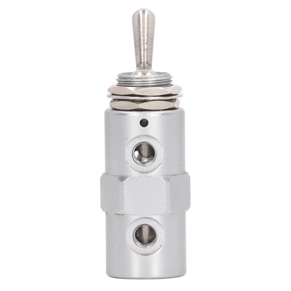 Sorven Pneumatic Toggle Pneumatic Toggle Switch, Aluminum Air Toggle Switch for Replacement